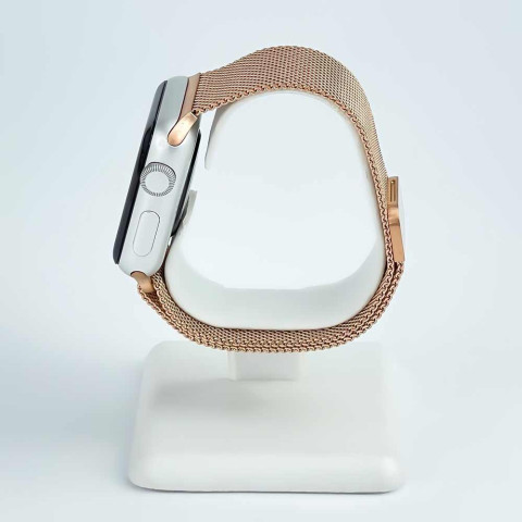 Ремешок на Apple watch 38/40/41mm Milanese Loop Band Golden